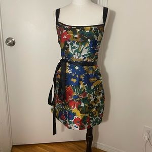 Cynthia Rowley Embroidered Wrap Dress
